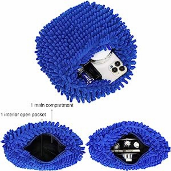 Fluffy Tote Bag, Cute Plush Purse for Women - Picture 5 of 9